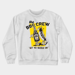 The BBQ Crew - Tomato sauce and hot dog Crewneck Sweatshirt